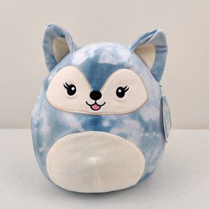 Squishmallow 12" Faldette Fox Cloudy Sky Blue Plush Stuffed Animal